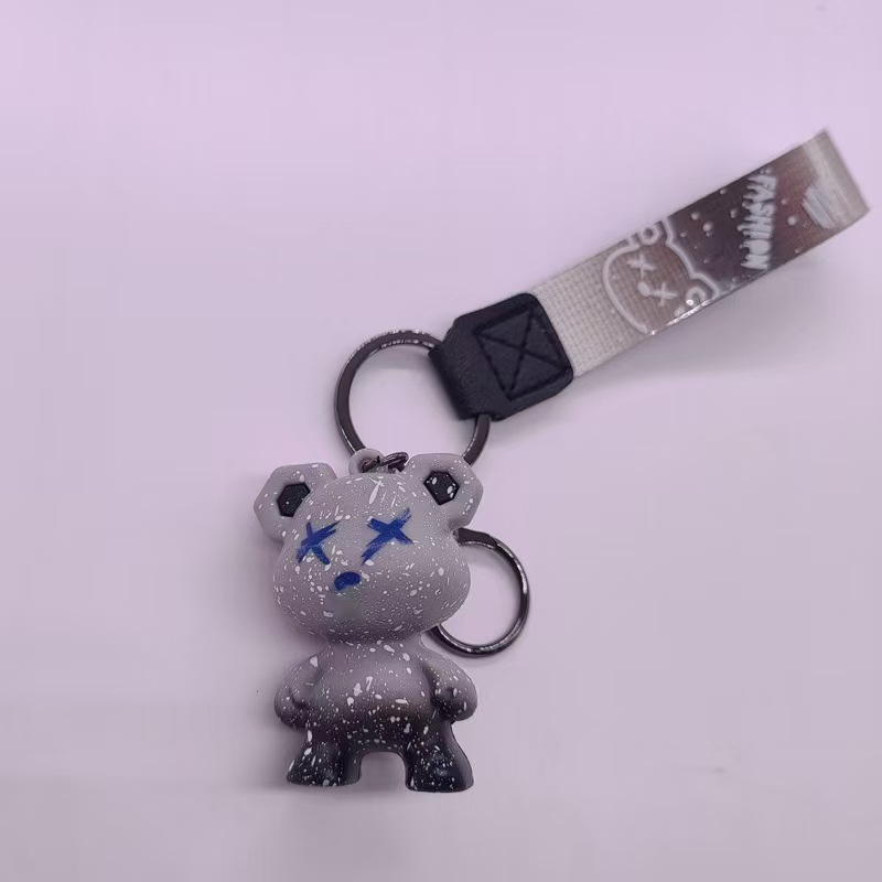 Gray-Star Bear PVC tamaño pequeño