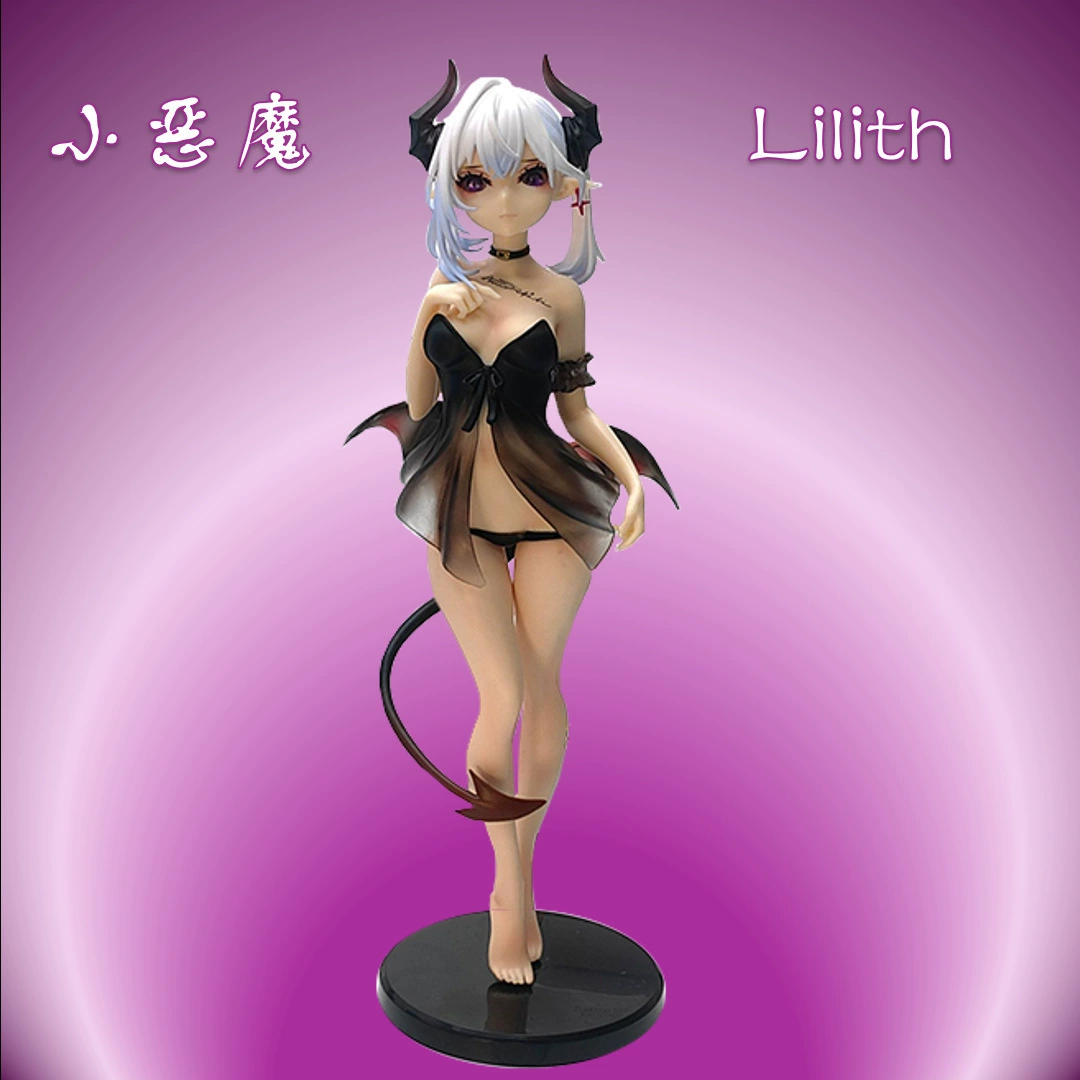 New product large-sized little devil Lilith figure chasing eyes Lilith two-dimensional sexy girl figure ornaments