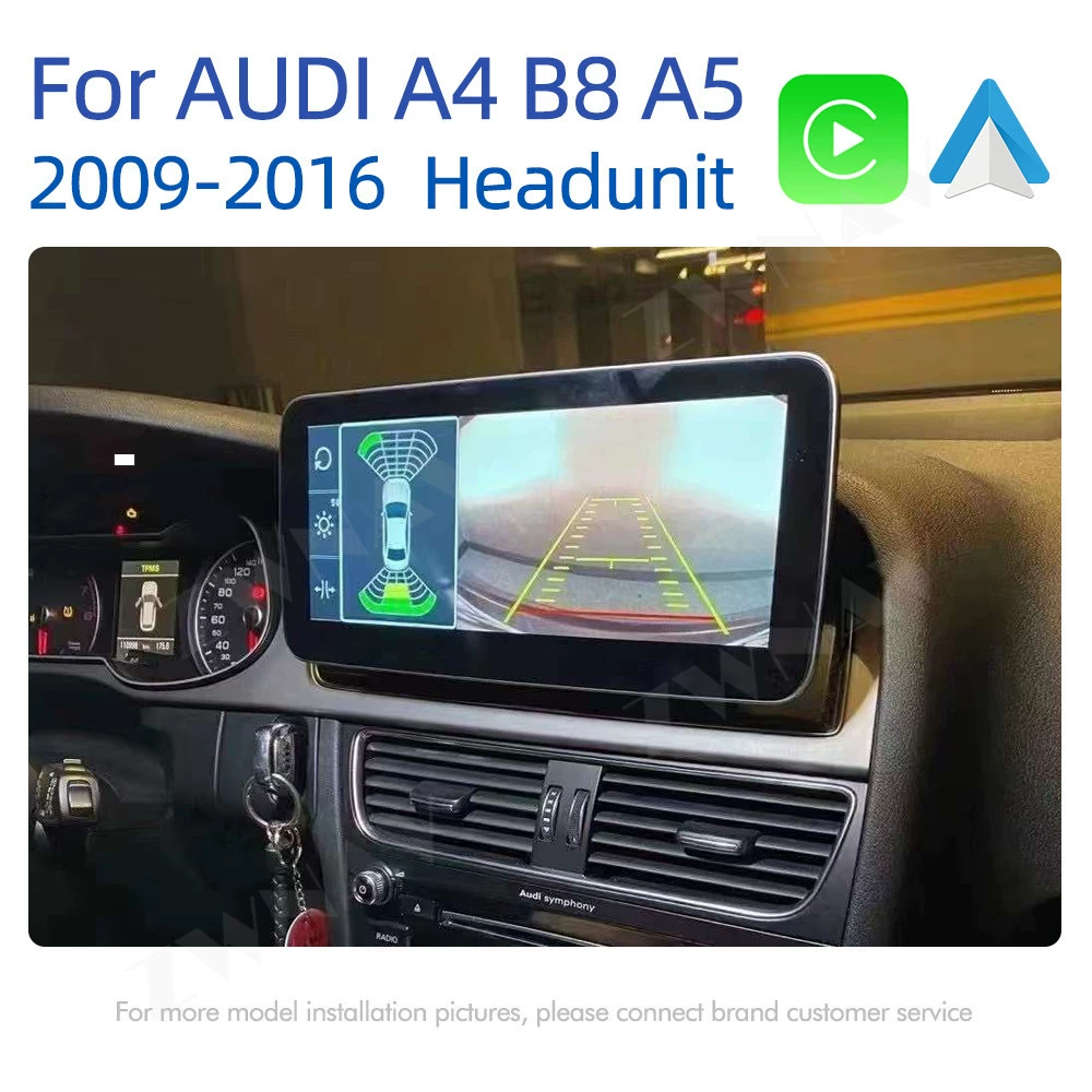 Подходит для Android 4+64GB Audi A4 B8 B7 B6 09-16 центральная система специальная навигация全-в-одном Car GPS
