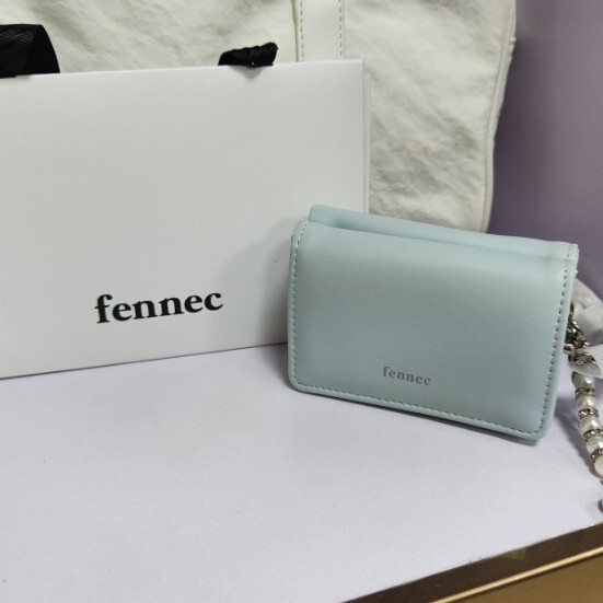 Korean Niche Bag Fennec New Sweet Velvet Pearl Pendant Small Thin Women's Short Wallet Wallet