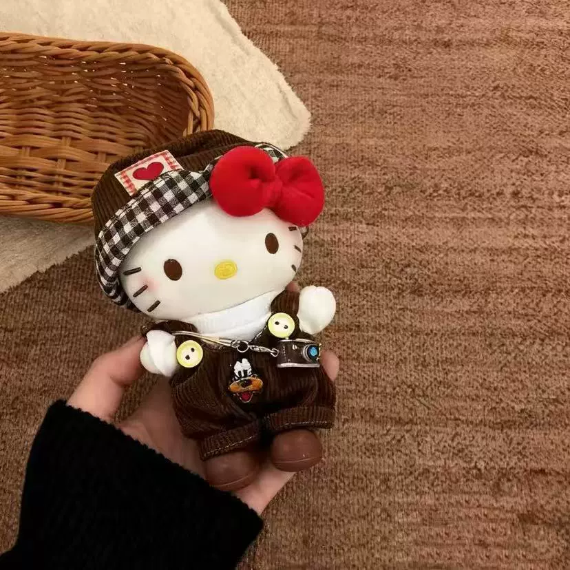 Hello Kitty, подлинная мультяшная плюшевая кукла, подвеска, брелок