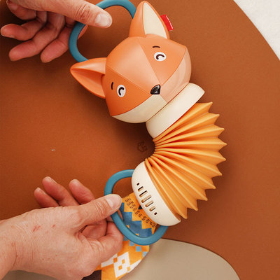 Fox Accordion Toys Infants Early education Puzzle simulation Musical Instruments music 1-3 Physical exercise Small hands Caterpillars