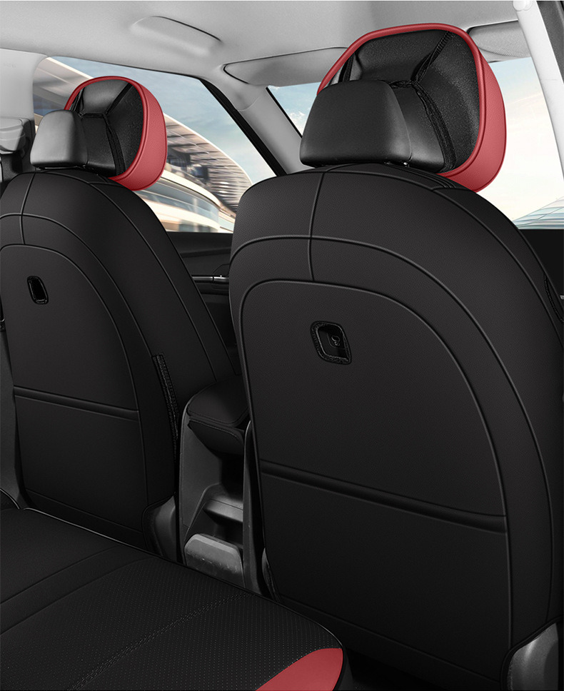24-25 Kia EV5 exclusive full-cover seat covers, custom perforated leather car seat cushions, universal for all seasons