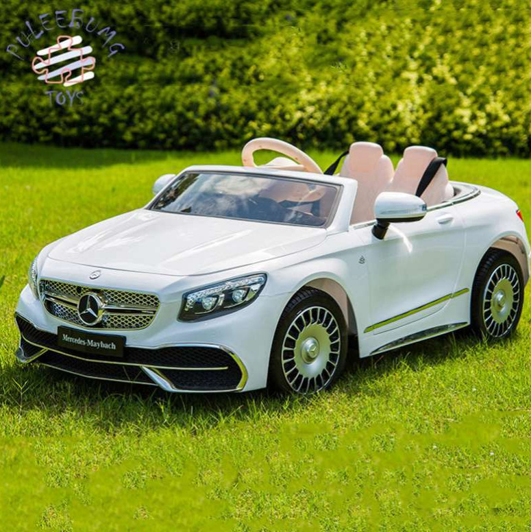Autorización Mercedes-Benz coche eléctrico para niños, coche eléctrico de cuatro ruedas, coche de control remoto, coche de juguete para niños.