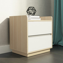出口标准木质极简北欧床头柜小柜子现代简约储物柜卧室家用床边柜