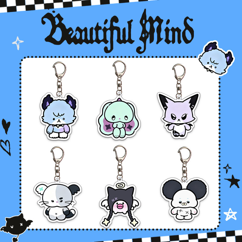 Xdinaryheroes (Little Hero) Cartoon Keychain Acrylic Pendant Band Peripherals Xdinaryheroes (Little Hero) Cartoon Keychain Acrylic Pendant Band Peripherals