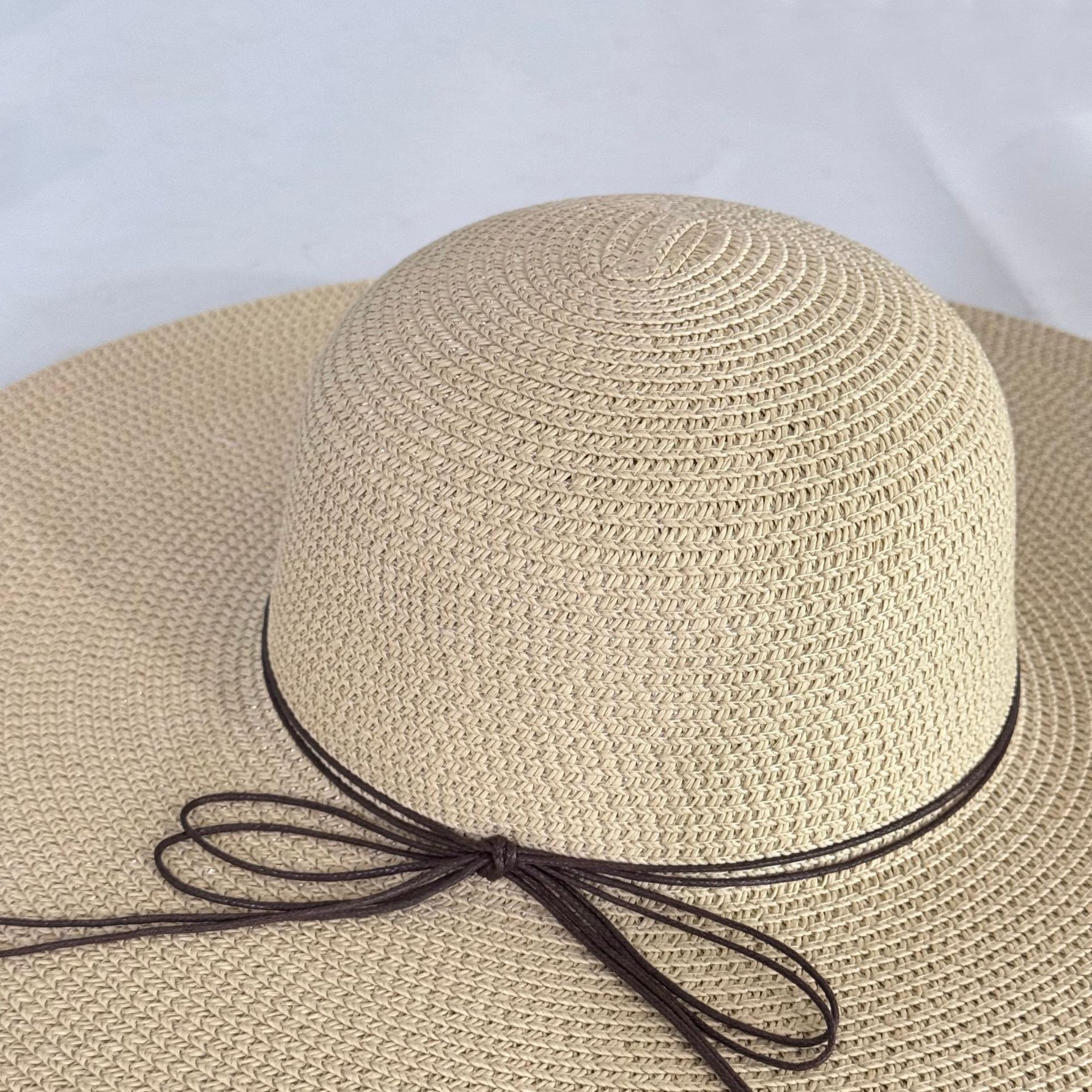 Mujeres Estilo Vintage Hawaiano Tropical Nudo De Lazo Grandes Aleros Sombrero De Copa display picture 14