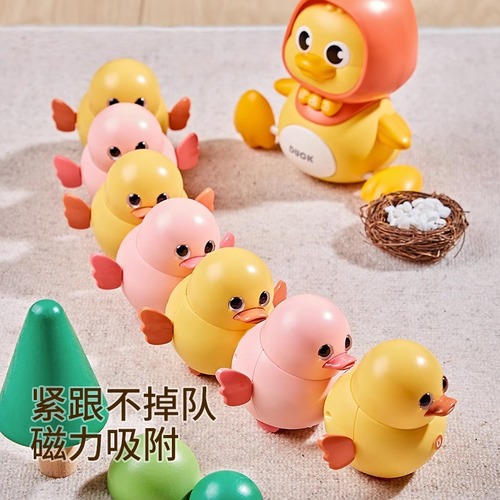 Movable, walking, rocking chicken, moving little duck, electric learning crawling duck, twisting butt, chicken toy for children and babies