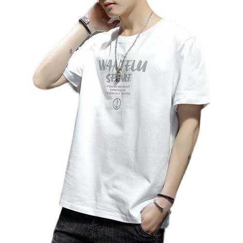 Workwear-durable and stain-resistant loose-fit mens t-shirt for men, workwear, construction site workers, short-sleeve t-shirt for men