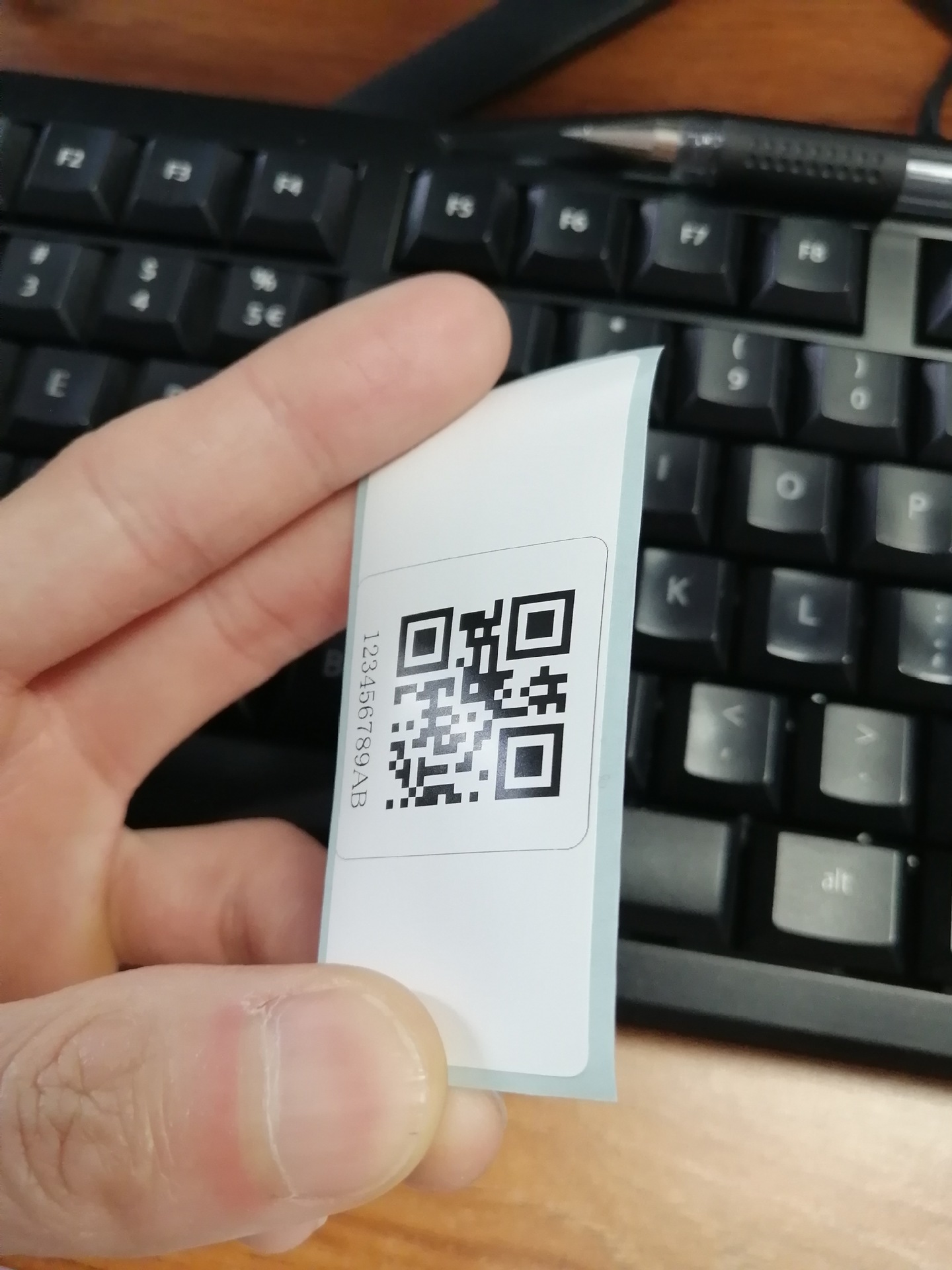 三明市3M丙烯酸乳胶热敏纸新能源汽车配件标签彩印ROHS标签20*15