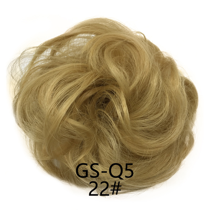 Europa y los Estados Unidos pelucas anillo de pelo de bolas cabeza cuerda elástica peludo natural peludo peludo transfronterizo