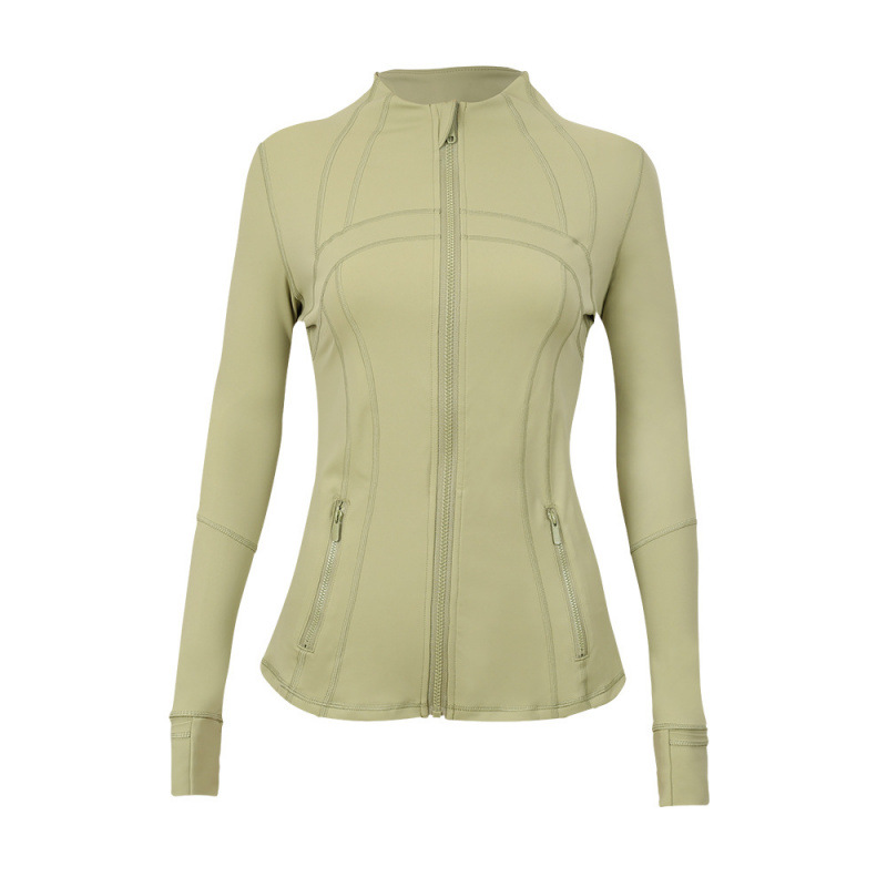 Mysterious green stand collar jacket original label