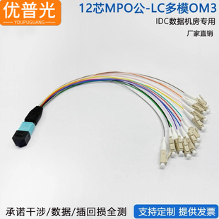 ���չ� MPO���^-LC��ģOM3���w����12о����(ģ�K���ã�0.9mm��֧