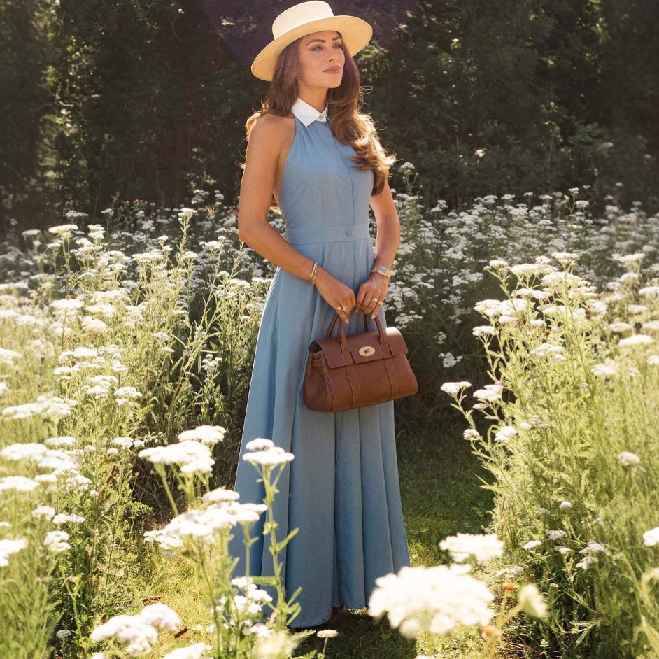 Summer New Arrival Women's Sleeveless High Waisted Slim Fit Dress Fashion Resort Style European American Design_ecoleips.com