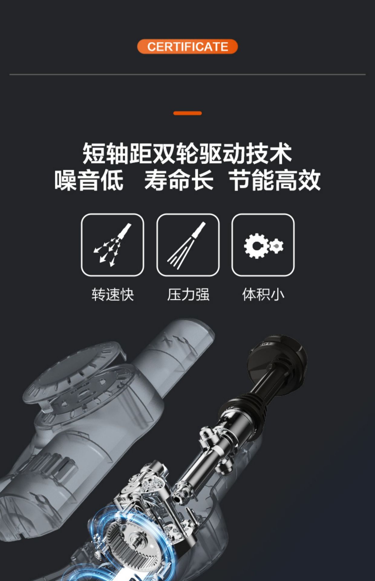 Wireless car washer high pressure water gun household car lithium battery car wash artifact powerful booster portable grab
