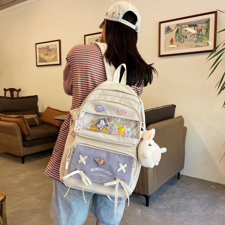 Wholesale Candy Color Rabbit Pendant Backpack Nihaojewelry display picture 86