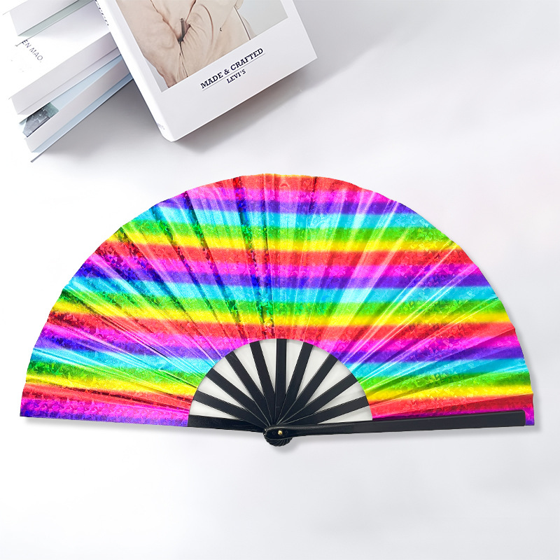 Color de abanico de hueso de plástico