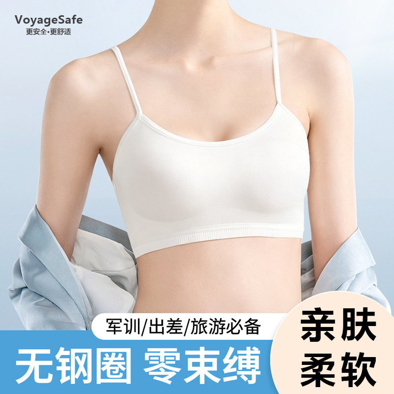 Disposable Underwear Women's Bra Seamless Bra No-Wash Individually Packaged Travel Outdoor No-Wash Bandeau Portable Pack Disposable Underwear Women's Bra Seamless Bra No-Wash Individually Packaged Travel Outdoor No-Wash Bandeau Portable Pack