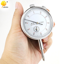机械式百分指示表量表精度0.01mm 0-10mm指针式表盘度数校准表