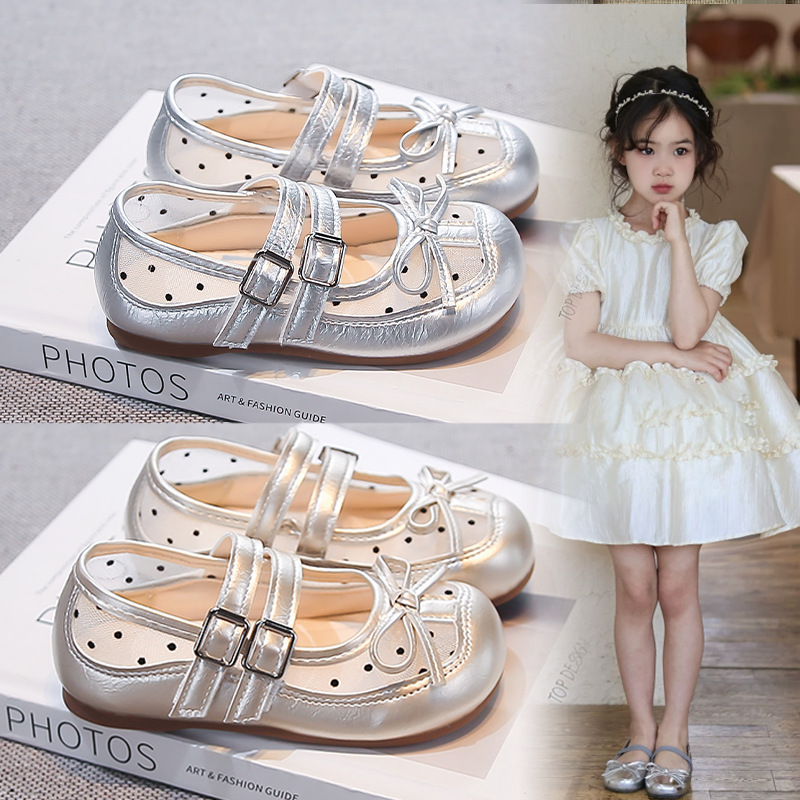 2026 verano de sandalias suaves para niños nuevos zapatos de princesa de moda para niños zapatos de cuero transpirables