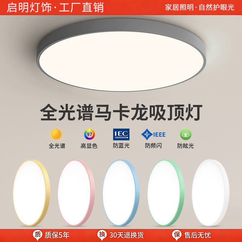 Macaron 1Ed Ceiling Light for Kitchen, Balcony, Entryway, Hallway, Corridor, Round Modern Minimalist Lighting Fixture Macaron 1Ed Ceiling Light for Kitchen, Balcony, Entryway, Hallway, Corridor, Round Modern Minimalist Lighting Fixture
