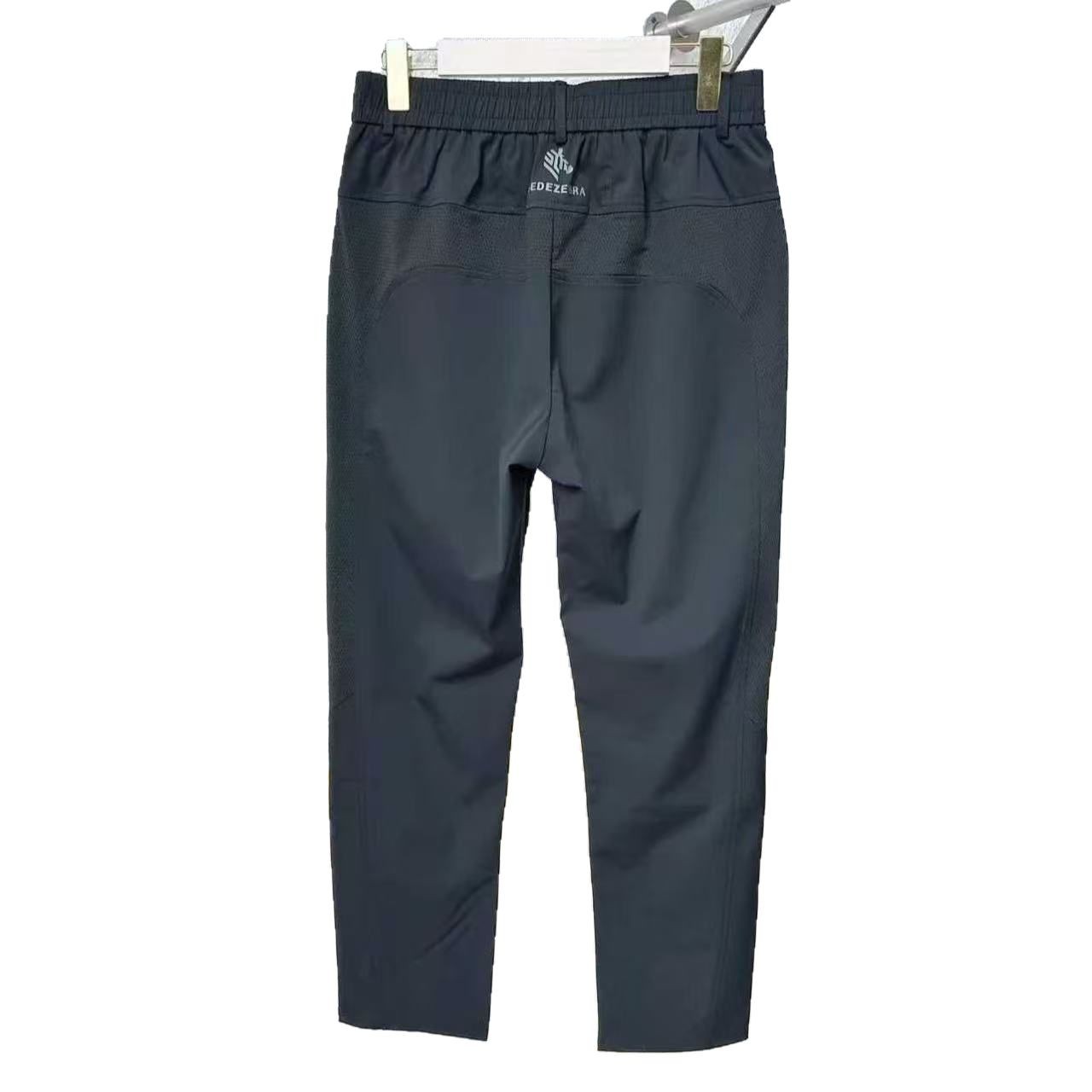 2025 Men's Spring and Summer New Ultra-thin Breathing Mesh All-match Fashion Sports Loose Trendy Breathable Casual Pants