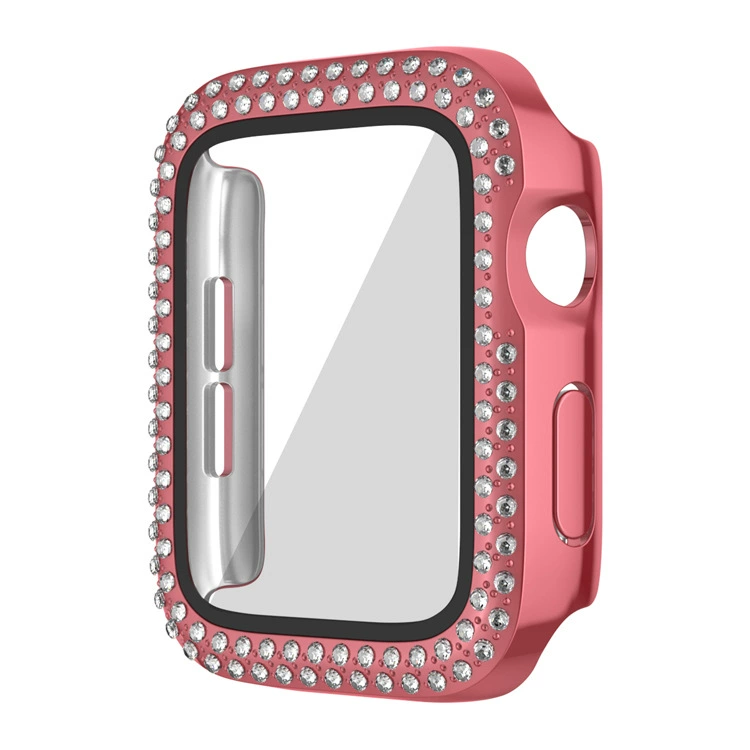 Подходит для Apple, держатель чехла IWATCH7PC, корпус, защитный чехол с оправой, декорирование кристаллами