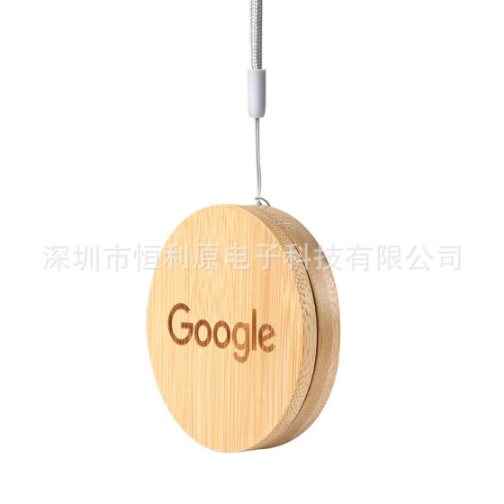 2023 new round wheat straw bamboo wood data cable wire box 60W fast charging wire adapter gift wire