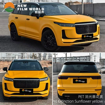 Automotive Film car film car paint protective - matting-sunflower-yellow