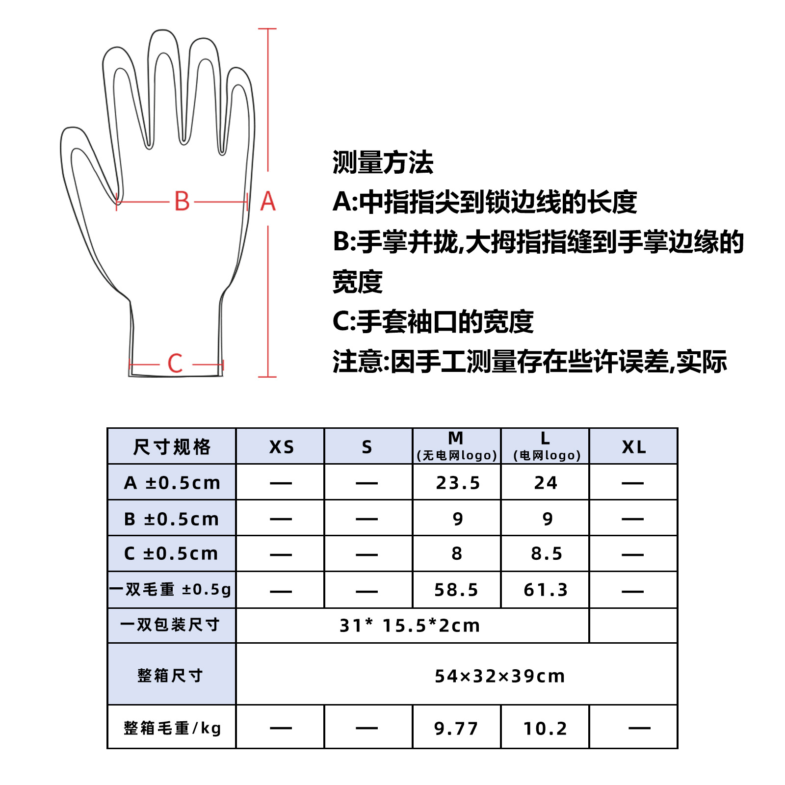 Guantes de aislamiento de bajo voltaje resistente a 480V más de 400V y 380V de State Grid Guantes eléctricos de seguridad