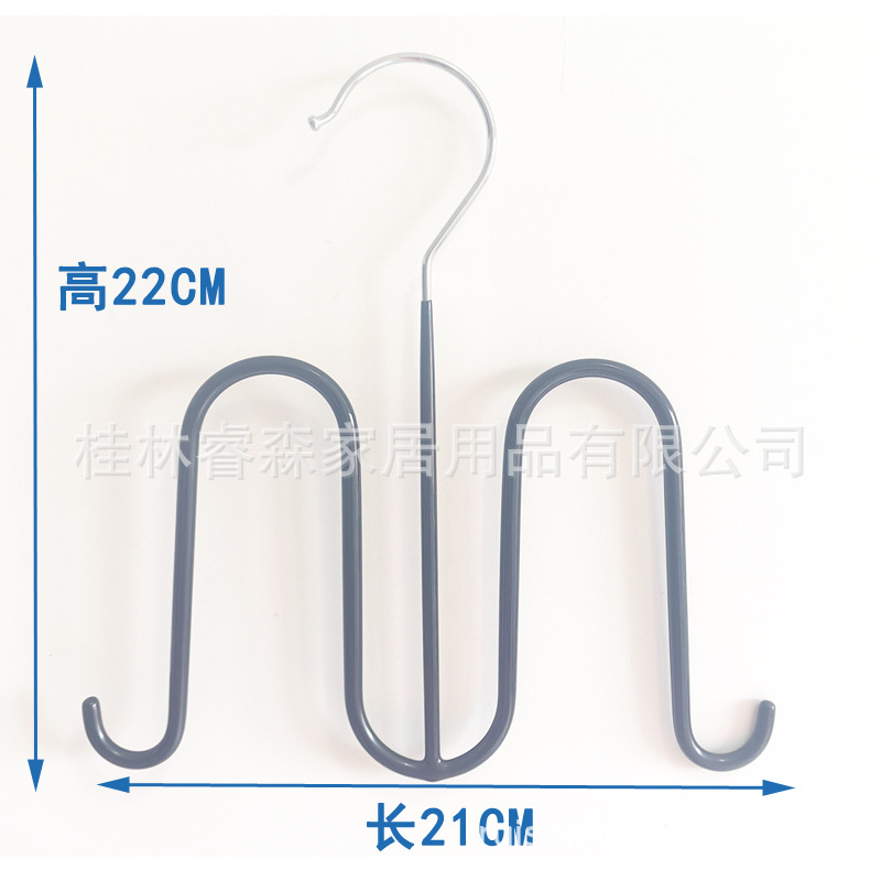 Percha multifuncional percha percha multicapa percha 6 garras 8 ganchos 10 abrazaderas percha plegable sombrero cinturón percha ropa interior gancho de almacenamiento