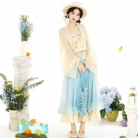 汉服套装;马面裙;童汉服