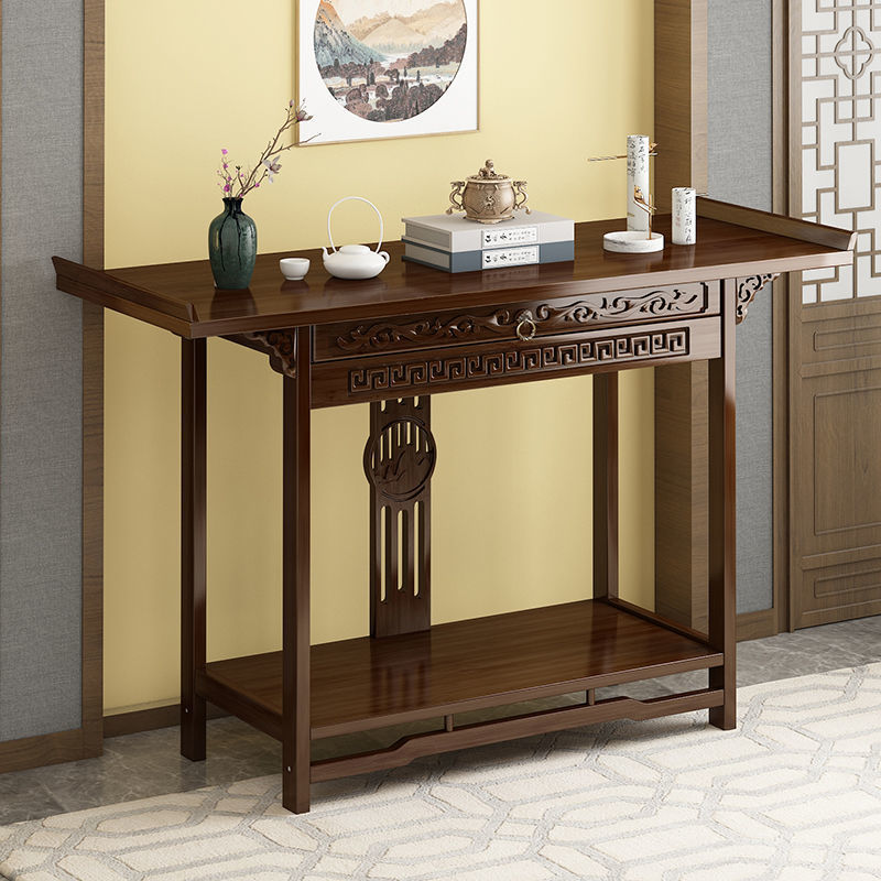 Console Tables Chinese style Entrance station The door Table Simplicity Entrance cabinet household New Chinese style Wall Chudo For Taiwan