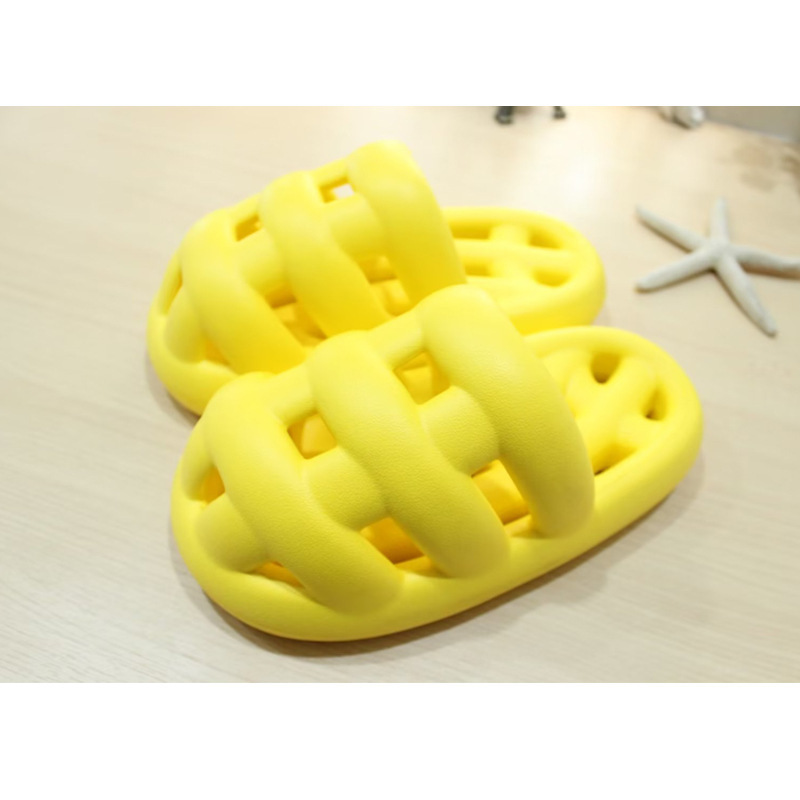Linrun Leak-Proof Closed-Toe Women's Slippers Eva Ultra-Light Indoor Couple's Lightweight Bathroom Shower Slippers for Home Use