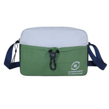 跨境新款休闲旅行男包百搭高级感单肩包轻便大容量上班通勤斜挎包