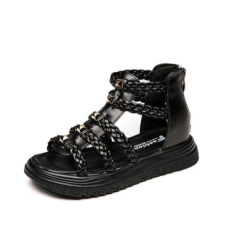 Girls' Breathable Summer Sandals – Princess-Inspired Sporty Strappy Sandals For Big Kids (Sizes 26-37)_voghion.com