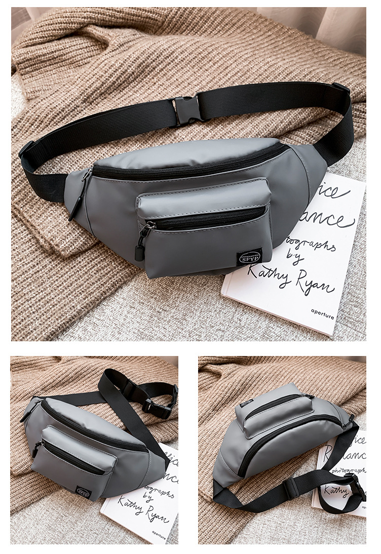 New Nylon Fashion Sports Small Waist Bag display picture 5