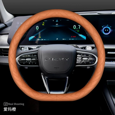 Steering Wheel Cover 5X, Steering wheel cover - chery-d-type-emma-orange-set-type-ultra-thin-default