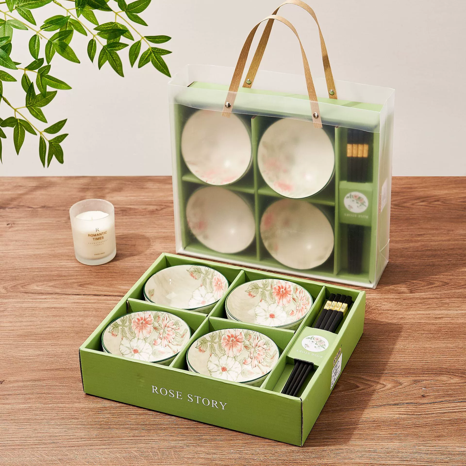 Tableware, ceramic high quality set, Birthday gift, light luxury style