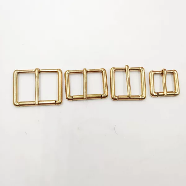 Brass Buckle Men's Belt Buckle Women's Pin Buckle Belt Head Pin Type Belt Head Precision Cast Roller Belt Buckle Head