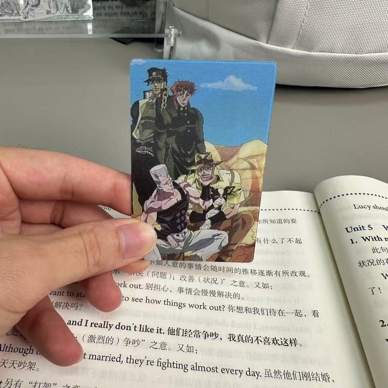 ジョジョの奇妙な冒険 空条承太郎 スターダストファイター レンズカードペンダント 友達や親友へ|undefined
