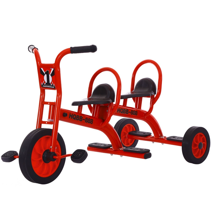 Детский tandem-велосипед для детского сада, трехколёсный велосипед, туристическая игрушка, 3–8 лет