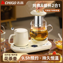 志高煮茶器家用小型一体办公室烧水壶保温养生壶玻璃多功能花茶壶