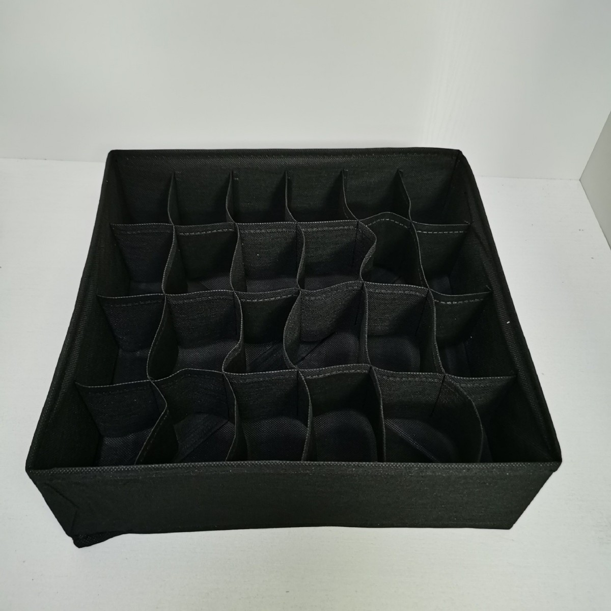 Caja de almacenamiento de ropa interior de malla plegable calcetines sujetador ropa interior cajón caja de almacenamiento separada conjunto de cuatro piezas