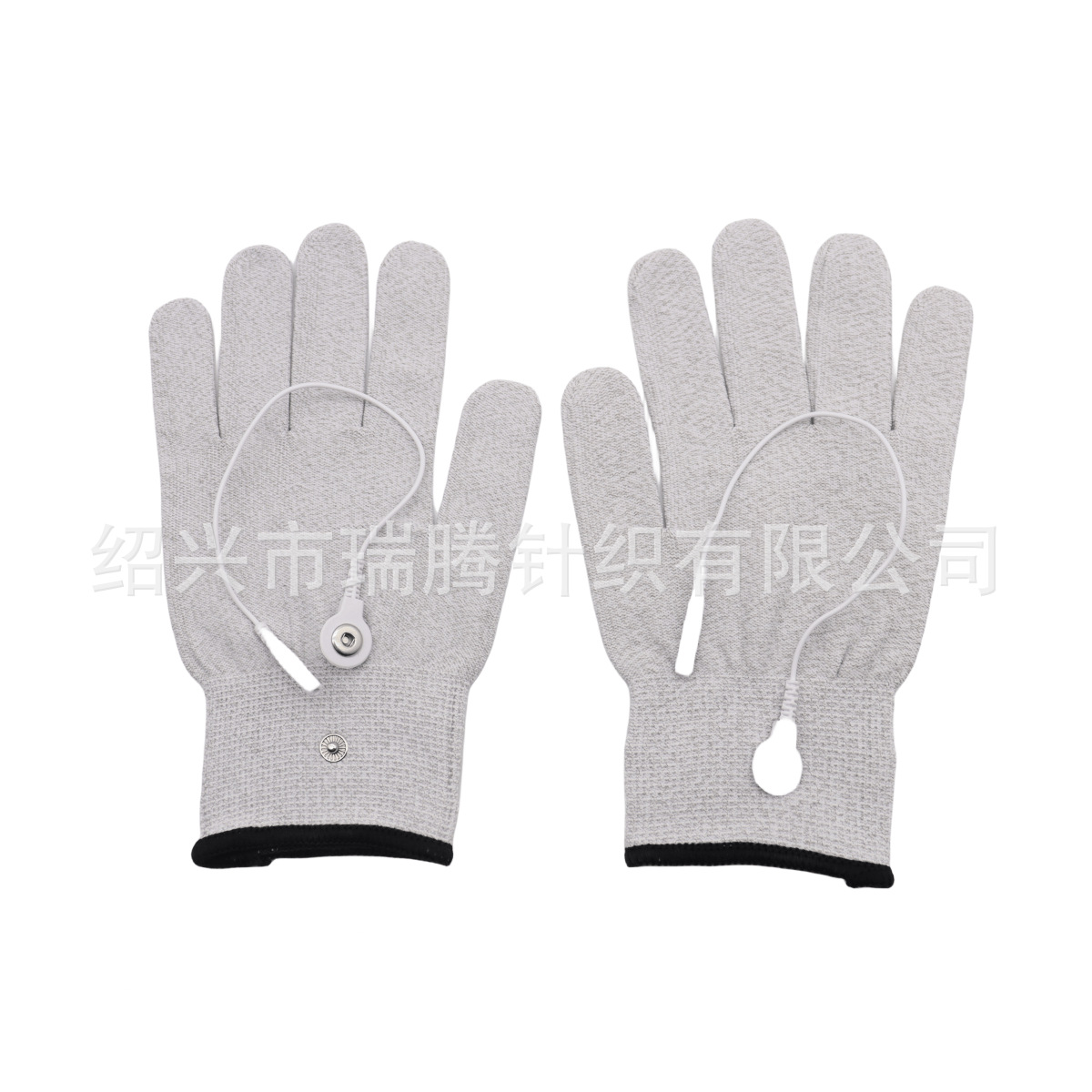 Venta al por mayor fisioterapia fibra de plata antibacteriano DDS instrumento de fisioterapia belleza cuidado de la salud pulso conductor electroterapia masaje electrodo guantes