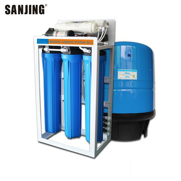 Comercial ro ósmosis inversa máquina de agua pura fábrica directa sistema de filtración de agua potable gran flujo máquina de agua pura