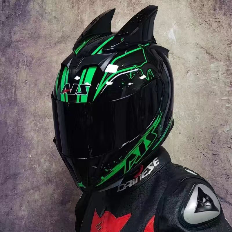 녹색 악령/차 거울 + 뿔