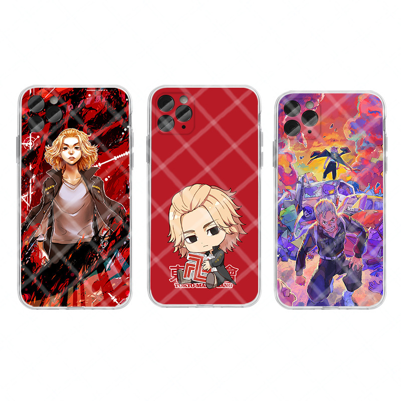 Tokyo Avengers mobile phone case is suitable for Apple 130000 Jiro iPhone12 Ryukojiro 7/8/SE2 tide Tokyo Avengers mobile phone case is suitable for Apple 130000 Jiro iPhone12 Ryukojiro 7/8/SE2 tide