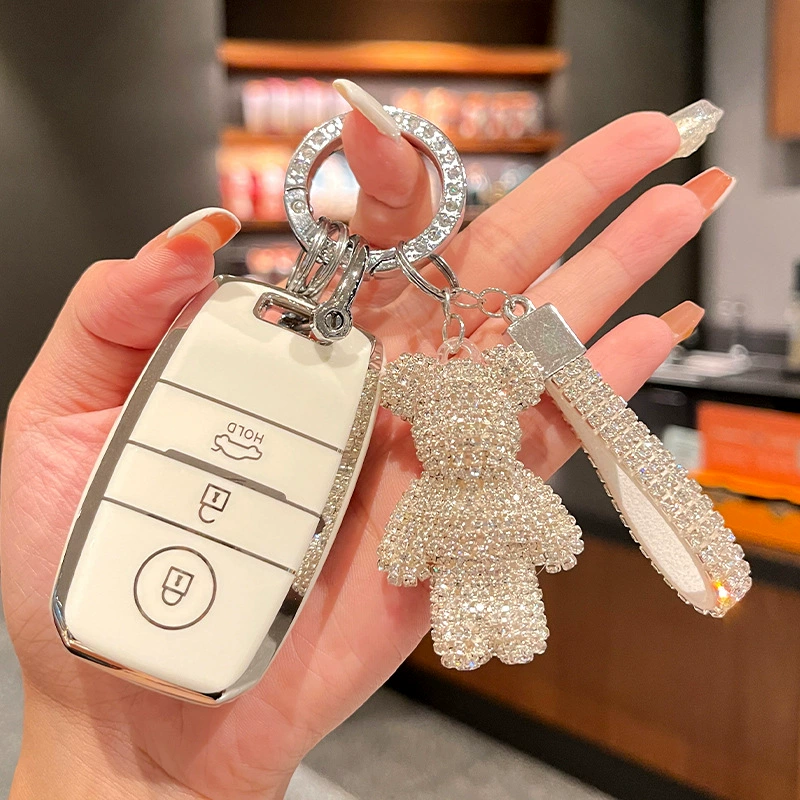 Подходит для Kia k3TPU полный комплект чехол для ключа, полный бриллиант умный Run k5 apoca kx3/k2/k4/kx5 защитный чехол пряжка