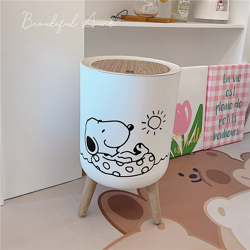 Japanese cute garbage can for home use